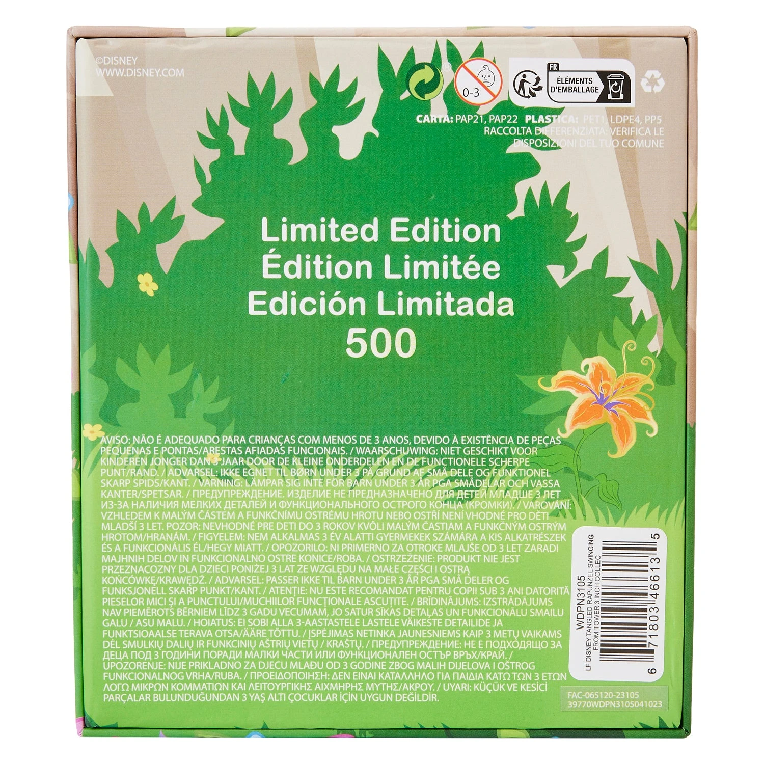 Loungefly Disney Tangled Rapunzel Swinging From Tower 3 Inch Collector Box Pin 5 Loungefly Disney Tangled Rapunzel Swinging From Tower 3 Inch Collector Box Pin - Image 3