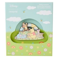 Loungefly Disney Winnie The Pooh Folk Floral 3 Inch Collector Box Pin
