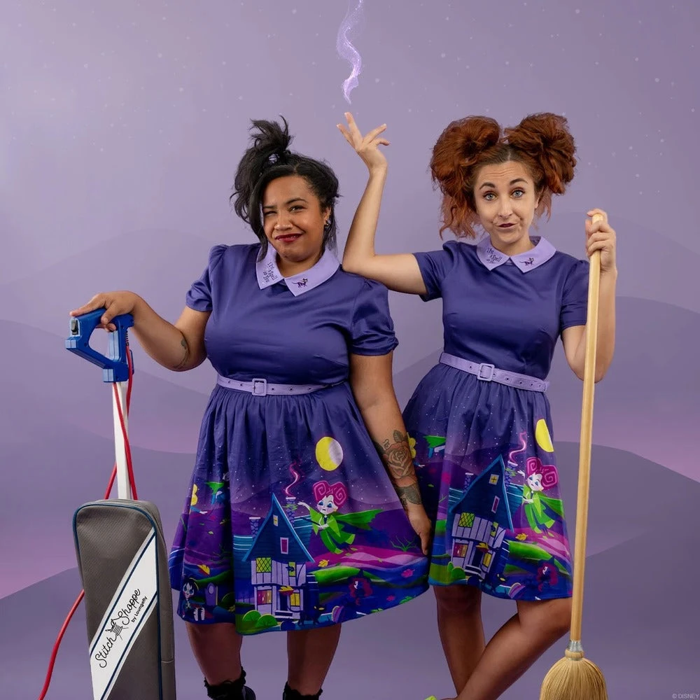 Loungefly Stitch Shoppe Disney Hocus Pocus "Gemma" Dress 11 Loungefly Stitch Shoppe Disney Hocus Pocus "Gemma" Dress - Image 9