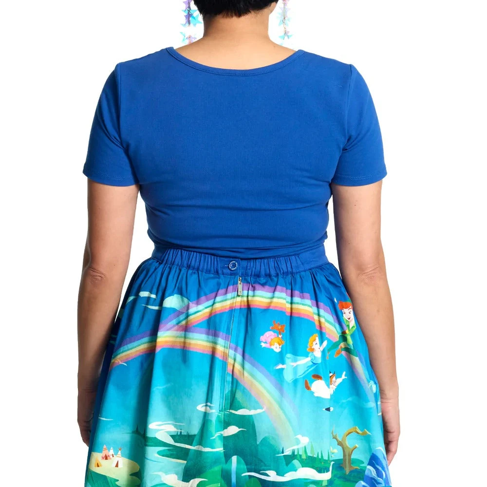 Loungefly Stitch Shoppe Peter Pan Tinker Bell Kelly Top 6 Loungefly Stitch Shoppe Peter Pan Tinker Bell Kelly Top - Image 4