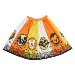 Loungefly Stitch Shoppe Mickey & Minnie Mouse Candy Corn Sandy Skirt -Toy Haven WDSSST0023 SSDISNEYMICANDMINCAND