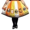 Loungefly Stitch Shoppe Mickey & Minnie Mouse Candy Corn Sandy Skirt -Toy Haven WDSSST0023 SSDISNEYMICANDMINHALL