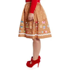 Loungefly Stitch Shoppe Disney Gingerbread Friends Sandy Skirt -Toy Haven WDSSST0025 SSDISNEYINGERBREADFRI 1