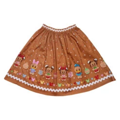 Loungefly Stitch Shoppe Disney Gingerbread Friends Sandy Skirt -Toy Haven WDSSST0025E SSDISNEYGINGERBREADF