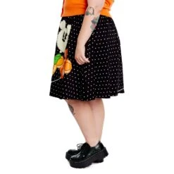 Loungefly Stitch Shoppe Disney Minnie Mouse Pumpkin Balloon Sandy Skirt -Toy Haven WDSSST0031 SSDISNEYSPOOKYBALLOONSSANDYSKIRT 005