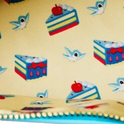 Loungefly Disney Snow White Cosplay Cake Crossbody 13 Loungefly Disney Snow White Cosplay Cake Crossbody -Toy Haven WDTB2465 LFDISNEYSNOWWHITECOSPLAYCAKECROSSBODYBAG INSIDE 067