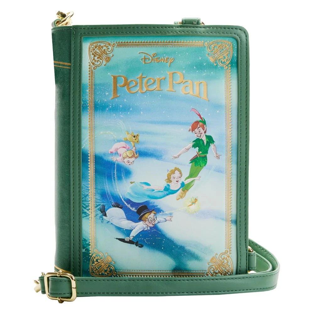 Loungefly Disney Peter Pan Book Series Convertible Backpack 3 Loungefly Disney Peter Pan Book Series Convertible Backpack