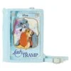 Loungefly Disney Lady And The Tramp Classic Book Convertible Crossbody Bag -Toy Haven WDTB2738 LFDISNEYLADYANDTHETRAMPCLASSICBOOKCONVERTIBLECROSSBODYBAG0881FRONT