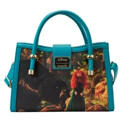 Loungefly Disney Brave Merida Princess Scene Crossbody Bag -Toy Haven WDTB2739 LFDISNEYBRAVEMERIDAPRINCESSSCENECROSSBODY0654BACK
