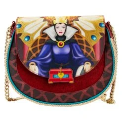 Loungefly Disney Snow White Evil Queen Throne Crossbody Bag
