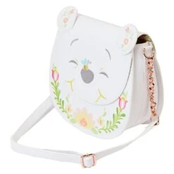 Loungefly Disney Winnie The Pooh Cosplay Folk Floral Crossbody Bag -Toy Haven WDTB2824 LFDISNEYWINNIETHEPOOHFOLKFLORALCROSSBODYBAG1912QUARTER