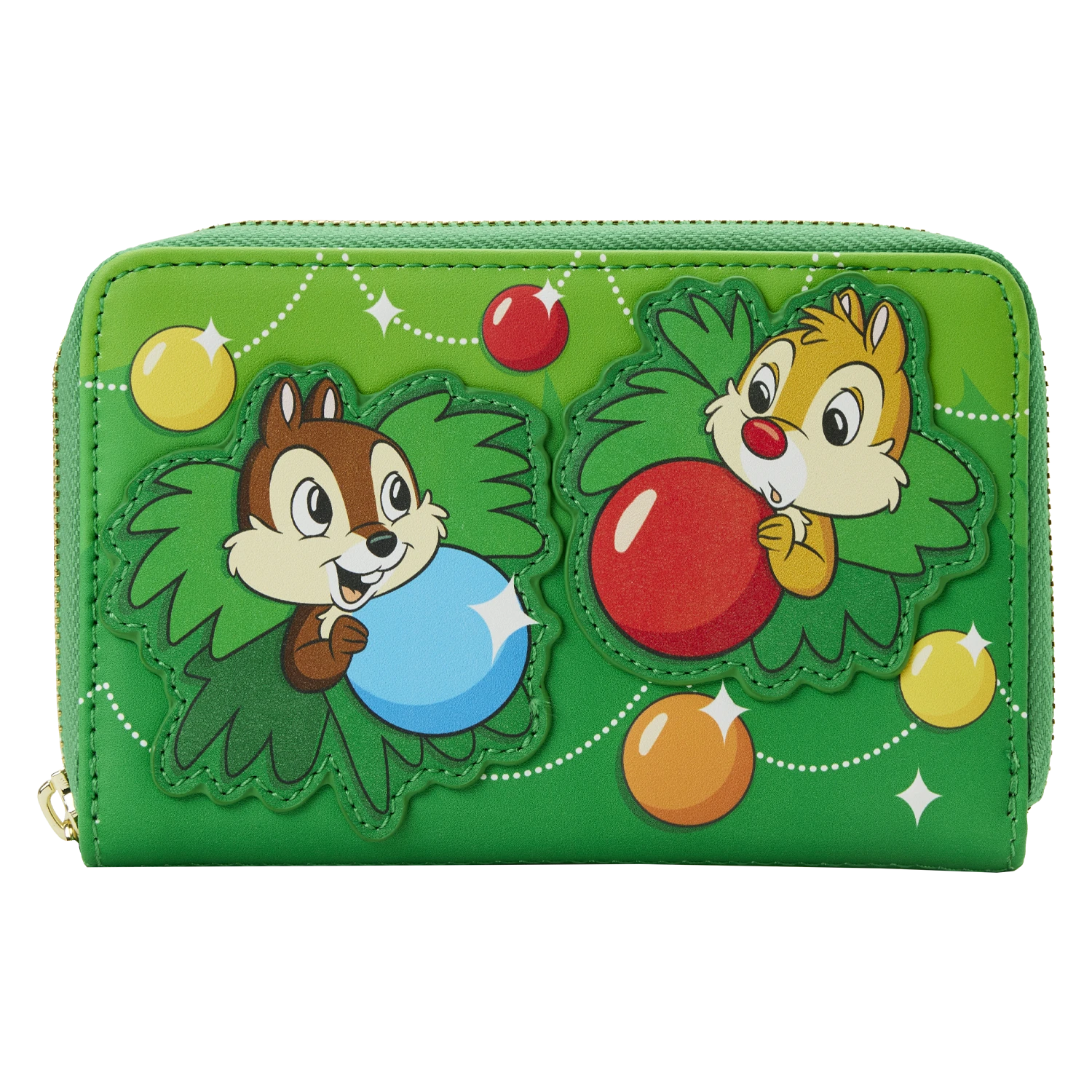 Loungefly Disney Chip And Dale Ornaments Ziparound Wallet 3 Loungefly Disney Chip And Dale Ornaments Ziparound Wallet