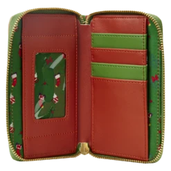 Loungefly Disney Mickey Minnie Hot Cocoa Fireplace Ziparound Wallet -Toy Haven WDWA23 3