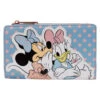 Loungefly Disney Minnie Daisy Pastel Color Block Dots Flap Wallet -Toy Haven WDWA2434 LFDISNEYMINNIEDAISYPAST