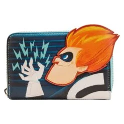 Loungefly Disney Pixar Moments Incredibles Syndrome Ziparound Wallet