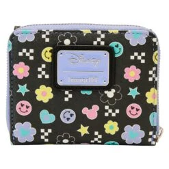 Loungefly Disney Mickey Y2K Flap Wallet -Toy Haven WDWA2494 LFDISNEYMICKEYY2KFLAPWALLET0051BACK