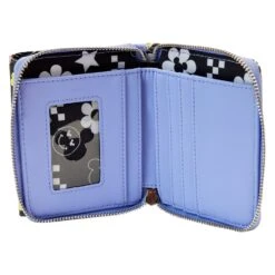 Loungefly Disney Mickey Y2K Flap Wallet -Toy Haven WDWA2494 LFDISNEYMICKEYY2KFLAPWALLET0052INSIDE