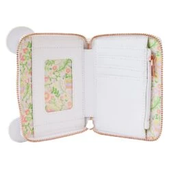 Loungefly Disney Winnie The Pooh Cosplay Folk Floral Ziparound Wallet -Toy Haven WDWA2599 LFDISNEYWINNIETHEPOOHFOLKFLORALZIPAROUNDWALLET1918INSIDE