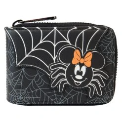 Loungefly Disney Minnie Mouse Spider Glow Accordion Wallet