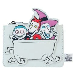 Loungefly Disney The Nightmare Before Christmas Lock Shock Barrel Bathtub Cardholder