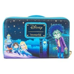 Loungefly Disney Hocus Pocus Poster Glow Zip-Around Wallet -Toy Haven WDWA2648 LFDISNEYHOCUSPOCUSPOSTERZIPAROUNDWALLET2469BACK