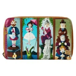 Loungefly Disney Haunted Mansion Portraits Ziparound Wallet