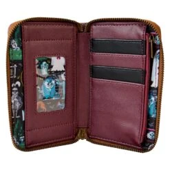 Loungefly Disney Haunted Mansion Portraits Ziparound Wallet -Toy Haven WDWA2666 LFDISNEYHAUNTEDMANSIONPORTRAITSZIPAROUNDWALLET3362INSIDE