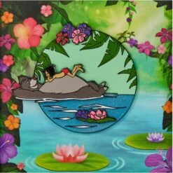 Loungefly Disney Jungle Book Baloo Belly 3" Collector Box Pin -Toy Haven WEDPN2769 LFDISSNEYJUNGLEBOOKBALOOBELLY3INCOLLECTORBOXPIN PINFRONT 079