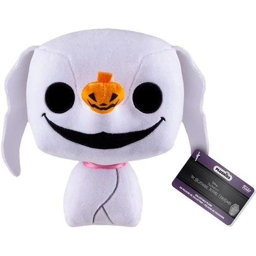 FUNKO Disney The Nightmare Before Christmas 30th Anniv. Zero 7-Inch Pop! Plush 3 FUNKO Disney The Nightmare Before Christmas 30th Anniv. Zero 7-Inch Pop! Plush