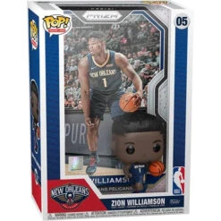 FUNKO NBA Zion Williamson Pop! Trading Card Figure With Case #18