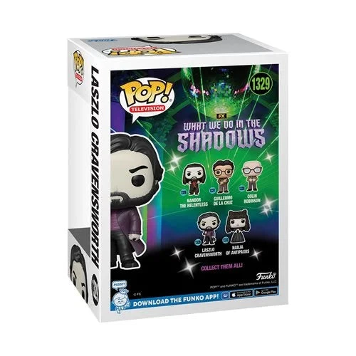 FUNKO What We Do In The Shadows Laszlo Cravensworth Pop! Vinyl Figure #1329 5 FUNKO What We Do In The Shadows Laszlo Cravensworth Pop! Vinyl Figure #1329 - Image 3