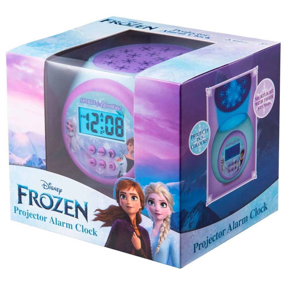 Disney Projector Alarm Clock - Frozen DY-0203-FR