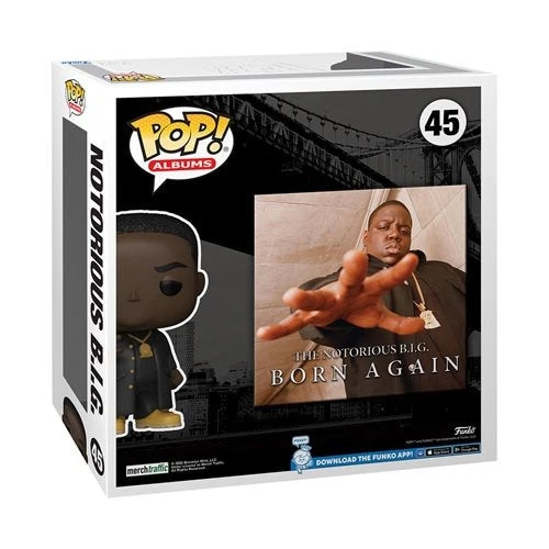 FUNKO Notorious B.I.G. Born Again Pop! Album Figure With Case 4 FUNKO Notorious B.I.G. Born Again Pop! Album Figure With Case - Image 2