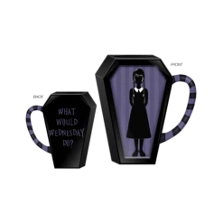 Wednesday - What Would Wednesday Do? Coffin Mug