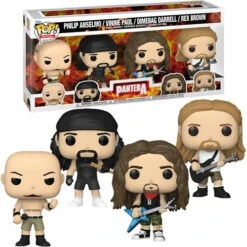 FUNKO Pantera 4 Pack Pop! Vinyl Figures