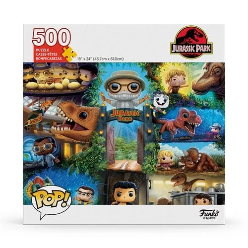 FUNKO Jurassic Park 500-Piece Pop! Puzzle 3 FUNKO Jurassic Park 500-Piece Pop! Puzzle