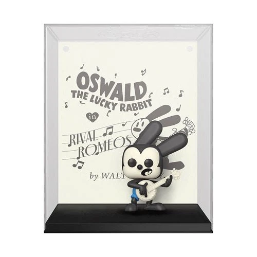 FUNKO Disney 100 Oswald The Lucky Rabbit Pop! Art Cover Figure With Case 4 FUNKO Disney 100 Oswald The Lucky Rabbit Pop! Art Cover Figure With Case - Image 2