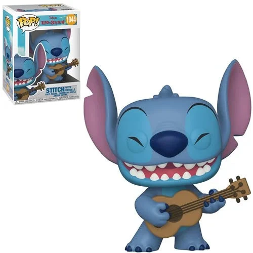 Lilo & Stitch Stitch With Ukulele Funko Pop! Vinyl Figure #104 4 Lilo & Stitch Stitch With Ukulele Funko Pop! Vinyl Figure #104 - Image 2
