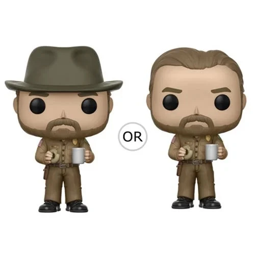 FUNKO Stranger Things Hopper With Donut Pop! Vinyl Figure #512 3 FUNKO Stranger Things Hopper With Donut Pop! Vinyl Figure #512