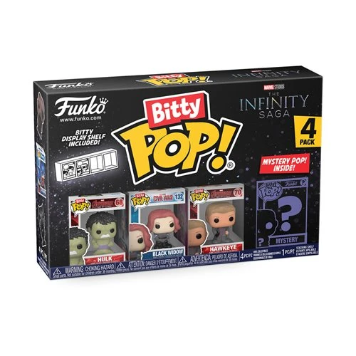 FUNKO Marvel The Infinity Saga 4-Pack Series 2 Bitty Pop! 4 FUNKO Marvel The Infinity Saga 4-Pack Series 2 Bitty Pop! - Image 2