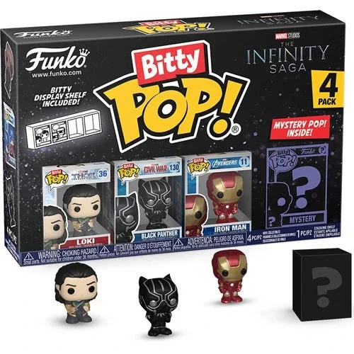 FUNKO Marvel The Infinity Saga 4-Pack Series 4 Bitty Pop! 3 FUNKO Marvel The Infinity Saga 4-Pack Series 4 Bitty Pop!