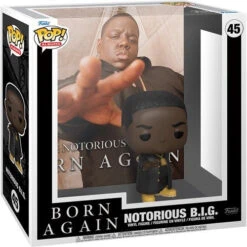FUNKO Notorious B.I.G. Born Again Pop! Album Figure With Case