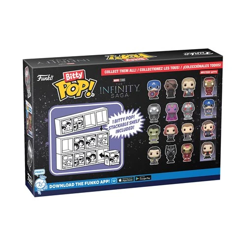 FUNKO Marvel The Infinity Saga 4-Pack Series 4 Bitty Pop! 5 FUNKO Marvel The Infinity Saga 4-Pack Series 4 Bitty Pop! - Image 3