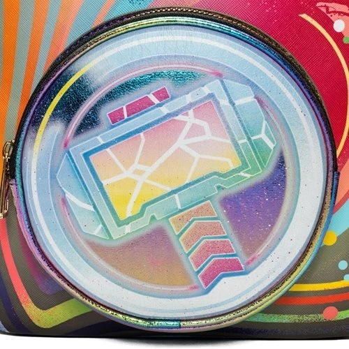 LOUNGEFLY Marvel Thor: Love And Thunder Mini Backpack EE SDCC Convention Exclusive 5 LOUNGEFLY Marvel Thor: Love And Thunder Mini Backpack EE SDCC Convention Exclusive - Image 4