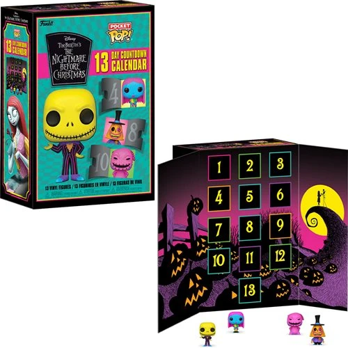 Funko Pop! The Nightmare Before Christmas Blacklight 13 Day Advent Calendar 3 Funko Pop! The Nightmare Before Christmas Blacklight 13 Day Advent Calendar