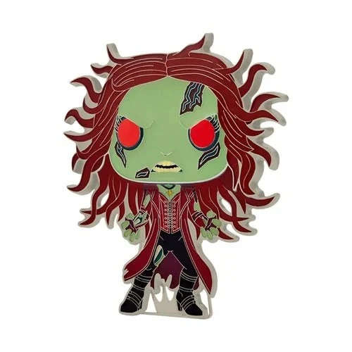 Funko Pop! Marvel What If...? Zombie Scarlet Witch GITD Large Enamel Pop! Pin 3 Funko Pop! Marvel What If...? Zombie Scarlet Witch GITD Large Enamel Pop! Pin