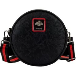 Loungefly Universal Jurassic Park Logo Crossbody Bag -Toy Haven jptb0001 lfuniversaljurassicparklogocrossbodybag 166backcopy