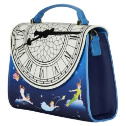 Loungefly Disney Peter Pan Glow Clock Crossbody -Toy Haven medium 74826c69 766b 4fbe a37a 3