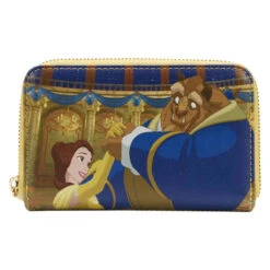 Loungefly Disney Beauty And The Beast Belle Princess Scene Ziparound Wallet