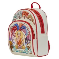 Loungefly Avatar Aang Glow-in-the-Dark Meditation Mini Backpack -Toy Haven nicbk0042 lfavataraangmeditationminibackpack side 063